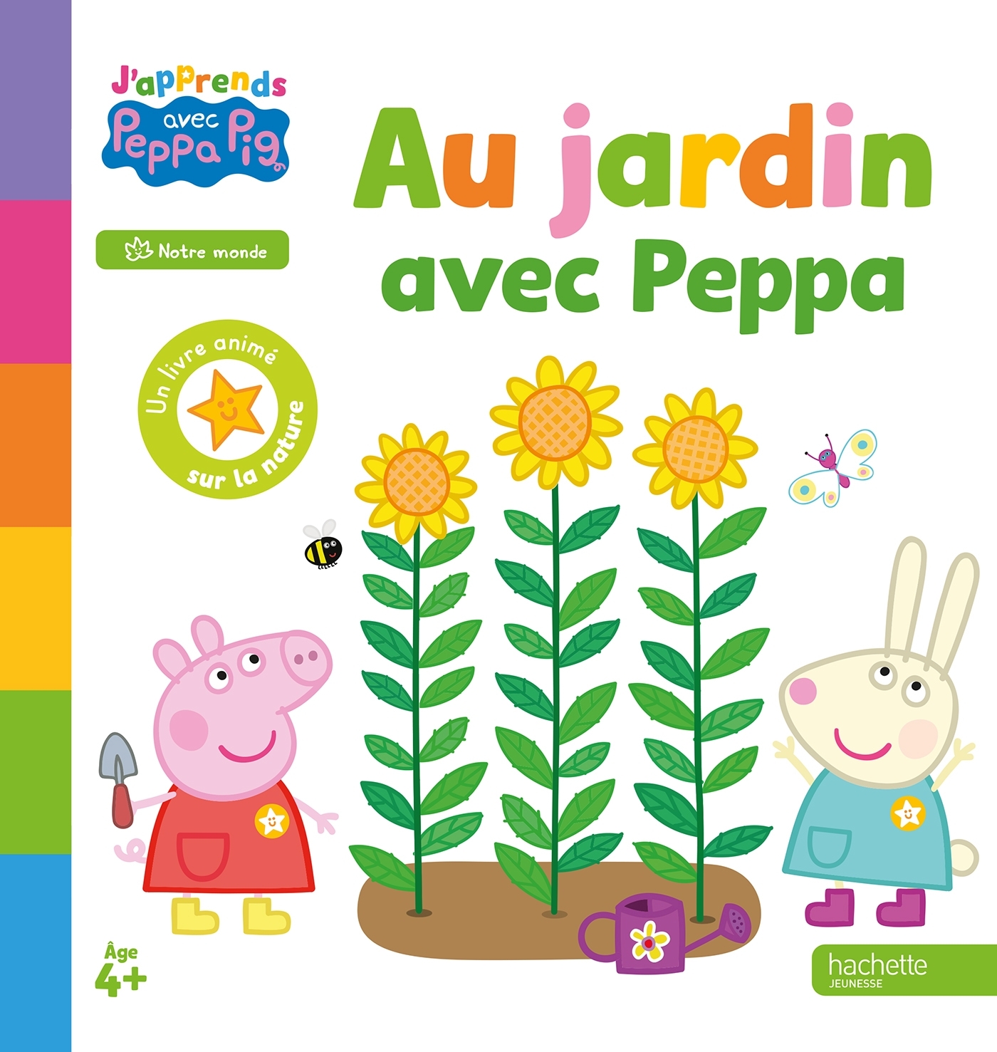 Peppa Pig - J'apprends avec Peppa - Au jardin - Hasbro Hasbro, HASBRO  - HACHETTE JEUN.