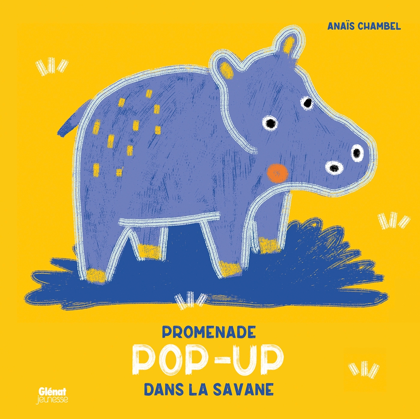 Promenade Pop up dans la savane - Chambel Anaïs - GLENAT JEUNESSE