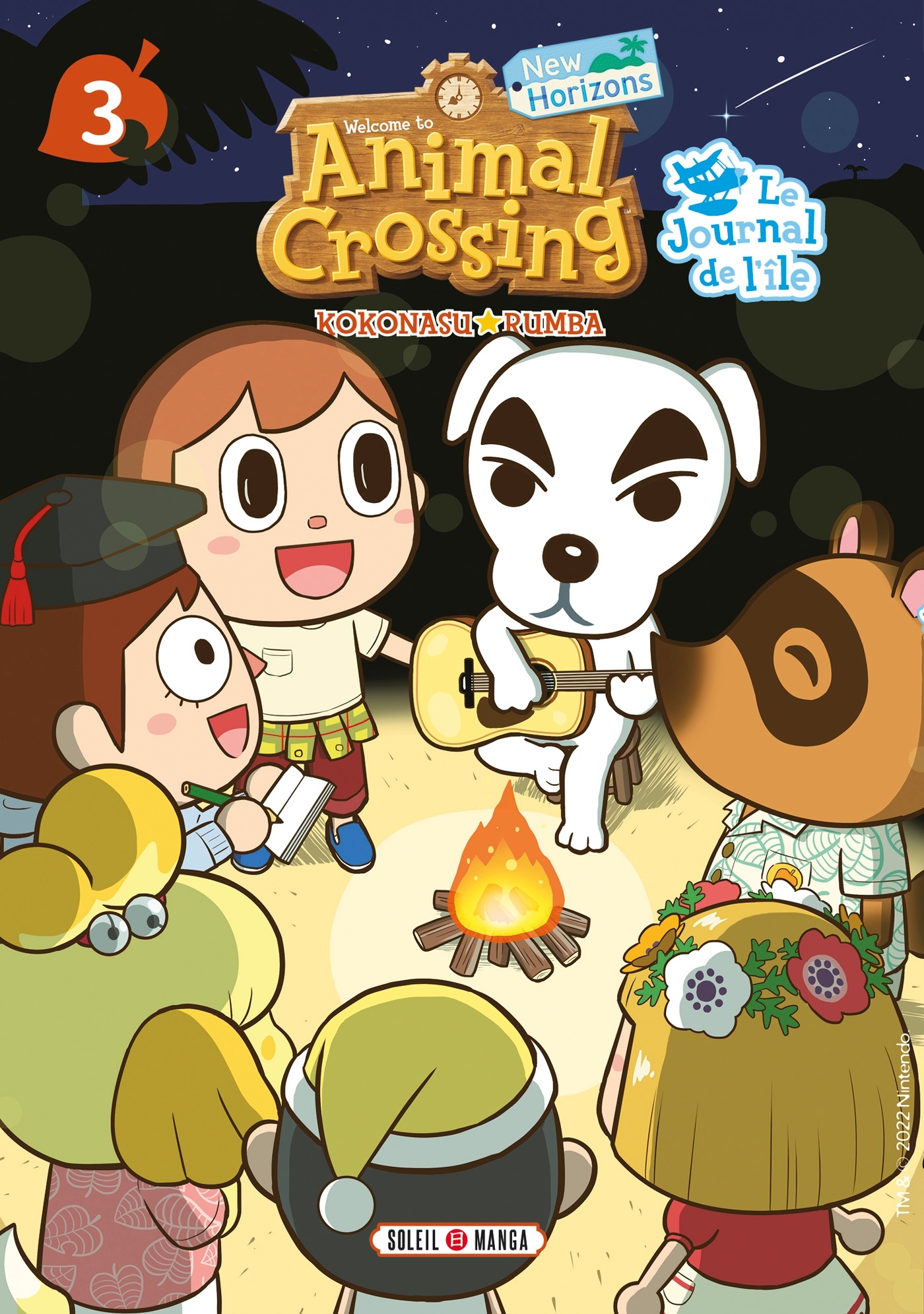 Animal Crossing : New Horizons - Le Journal de l'île T03 - Rumba Kokonasu,   - SOLEIL