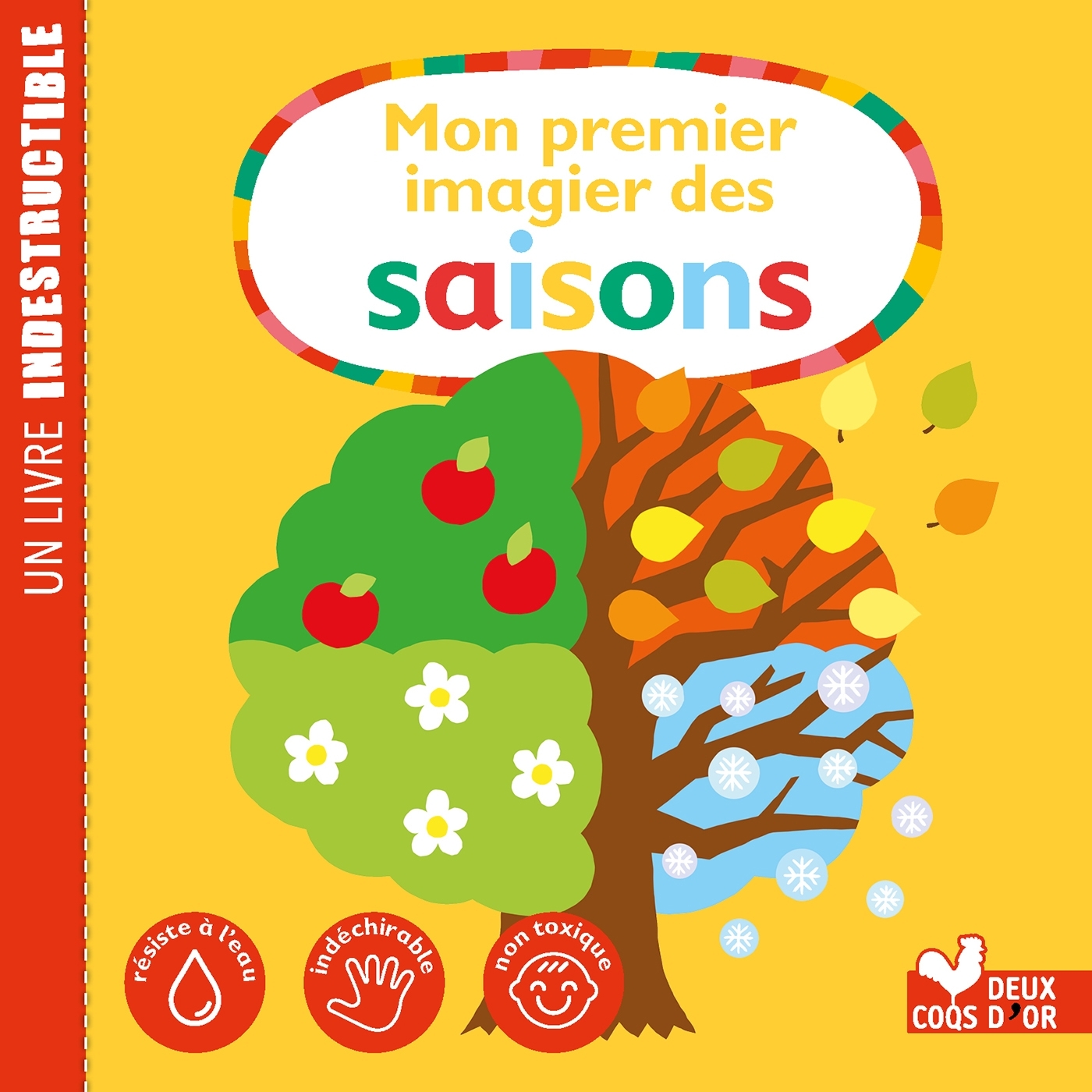 Mon premier imagier des saisons- Livre Indestructible - Holtfreter Nastja - DEUX COQS D OR