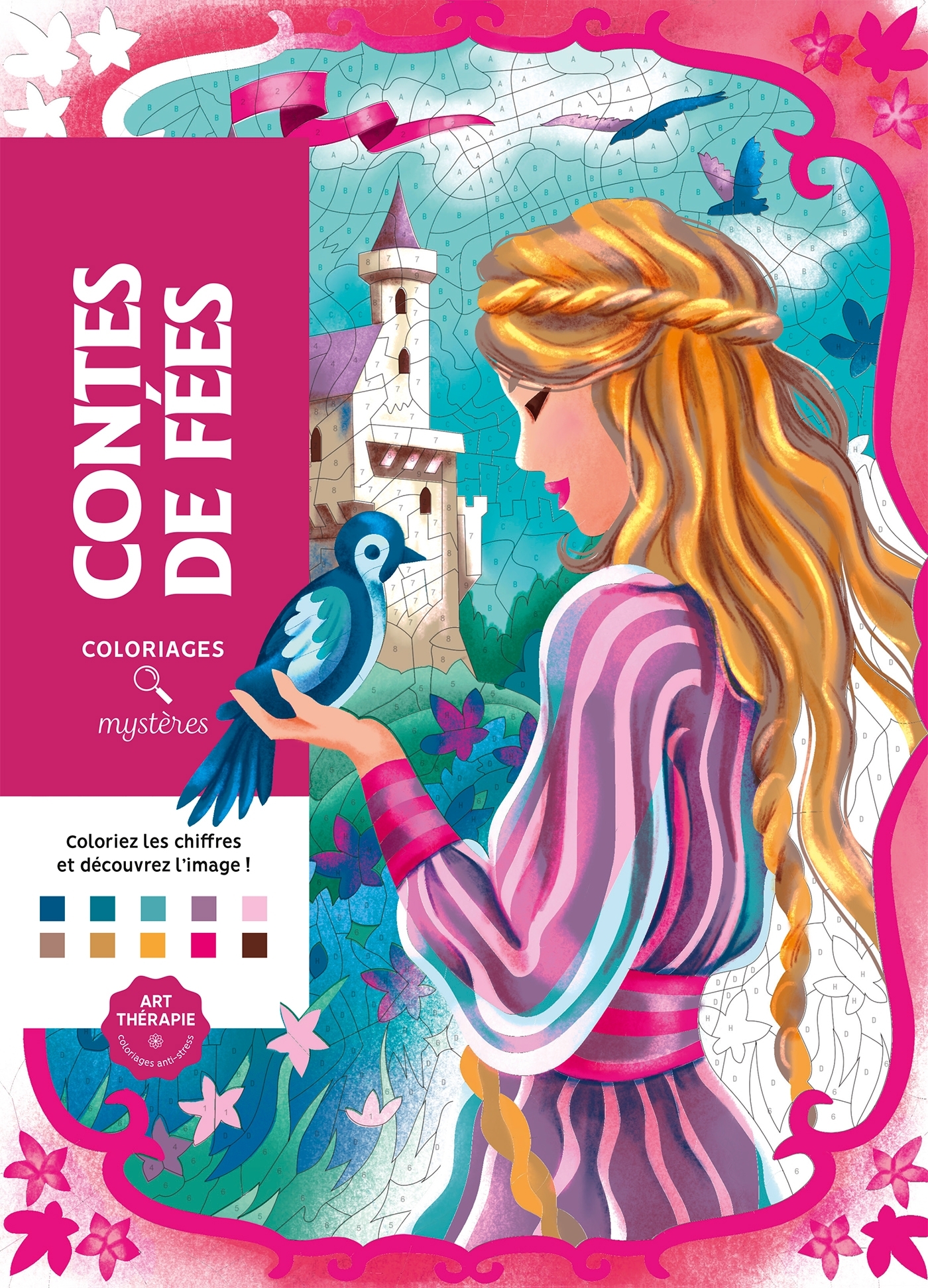 Coloriages mystères - Contes de fées - Perez Christophe-Alexis - HACHETTE HEROES