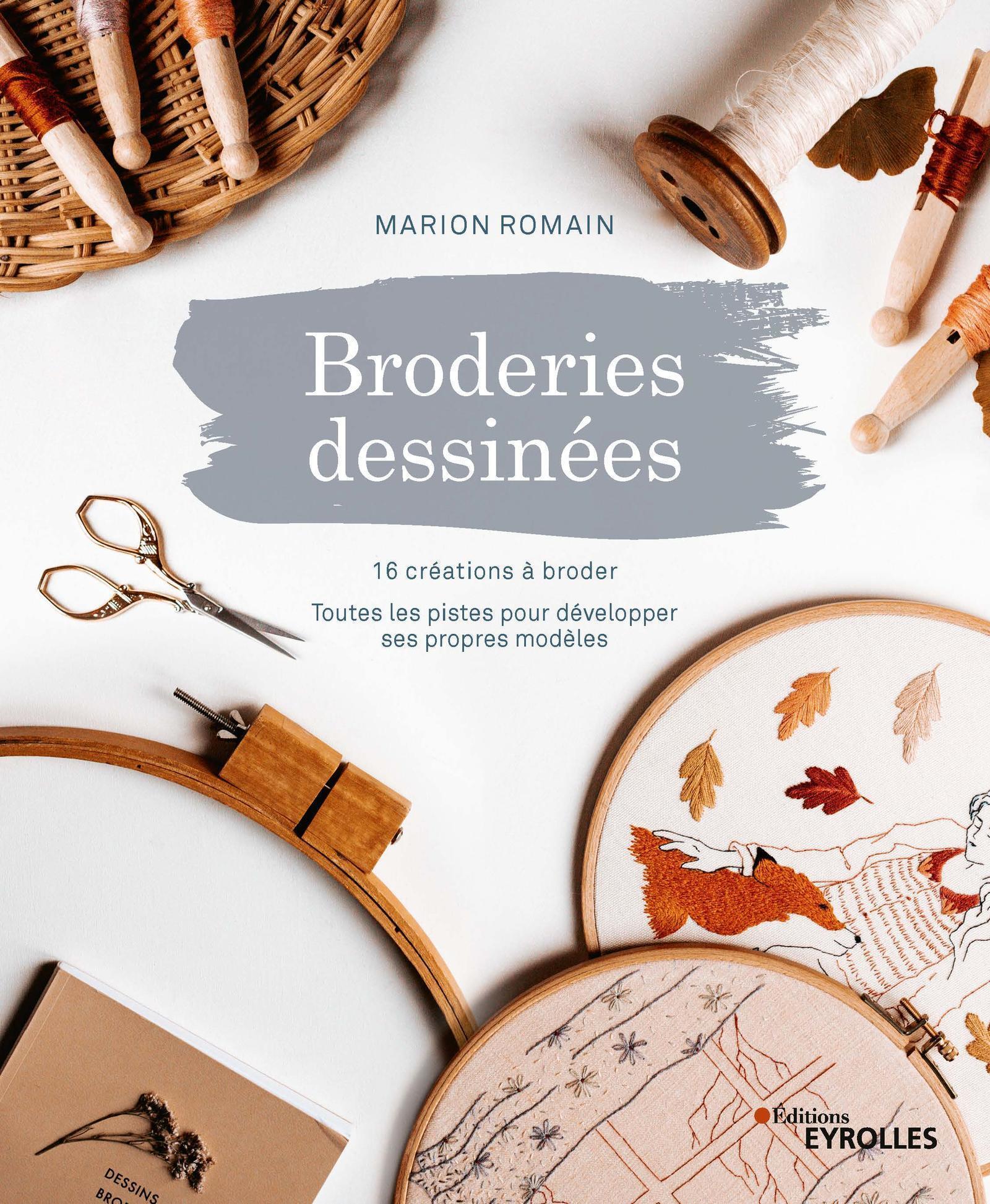 Broderies dessinées - Romain Marion - EYROLLES