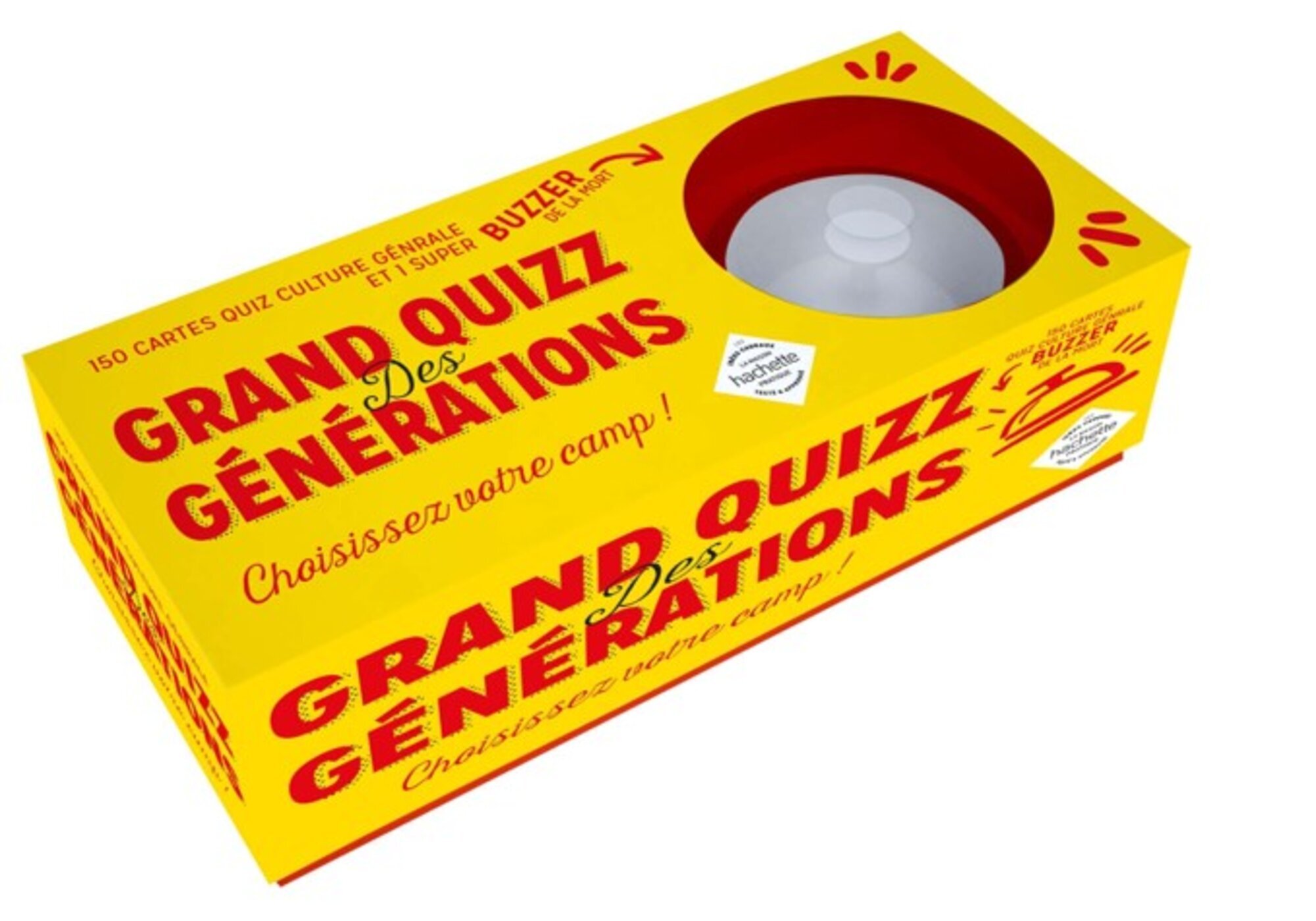 Coffret Grand quizz des générations - XXX - HACHETTE PRAT