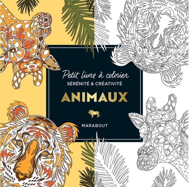 Petit livre à colorier - Animaux -   - MARABOUT