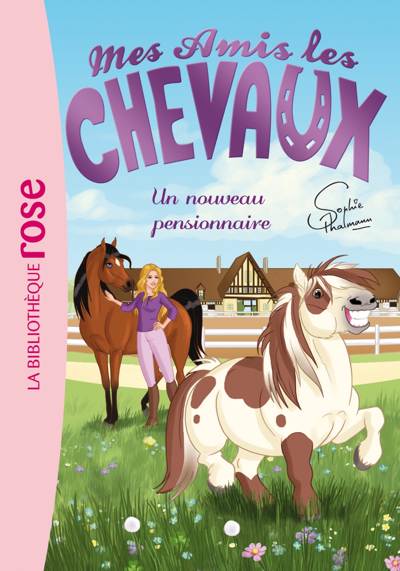 Mes amis les chevaux 01 - Un nouveau pensionnaire - Livre Hachette, Godeau Natacha, Thalmann Sophie - HACHETTE JEUN.