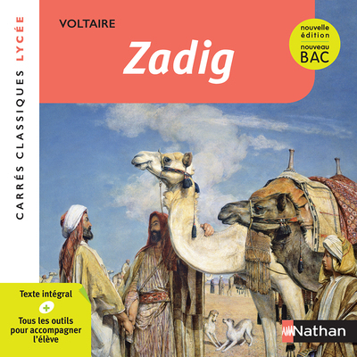 Zadig ou la Destinée - Voltaire - 88 - Voltaire Voltaire, VOLTAIRE  - NATHAN