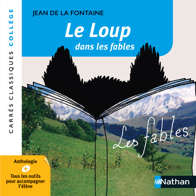 Le loup dans les fables - La Fontaine Jean de, Simonot Laurence - NATHAN