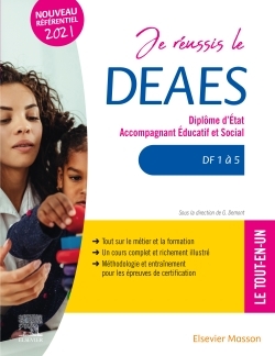 Je réussis le DEAES - Diplôme d'État Accompagnant Éducatif et Social - Demont Guillaume, Mrozik-Demont Karolina, Chaudet Vincent, Gassier Jacqueline - MASSON