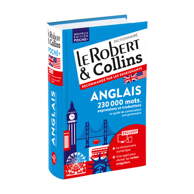 Robert & Collins Poche + Anglais - Collectif Collectif, Collectif  - LE ROBERT