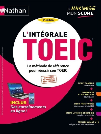 L'intégrale TOEIC - 3e Edition - 2023 - Murdoch Stern Serena, Stults Justin - NATHAN