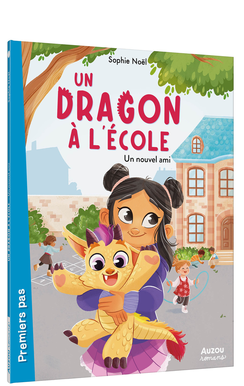 UN DRAGON À L ÉCOLE  - UN NOUVEL AMI - Noël Sophie, MOINEAU Margaux - AUZOU