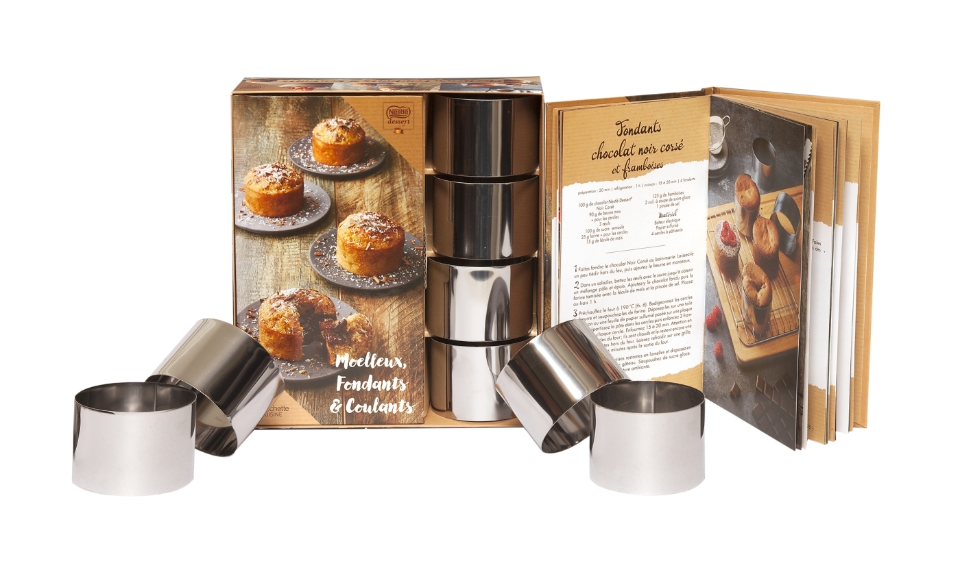 Coffret Moelleux, fondants et coulants Nestlé -   - HACHETTE PRAT