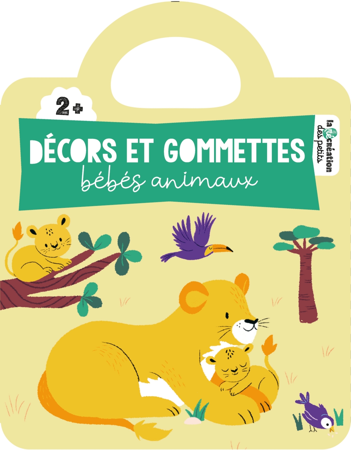 Décors et gommettes - bébés animaux - Solenne et Thomas Solenne et Thomas - DEUX COQS D OR