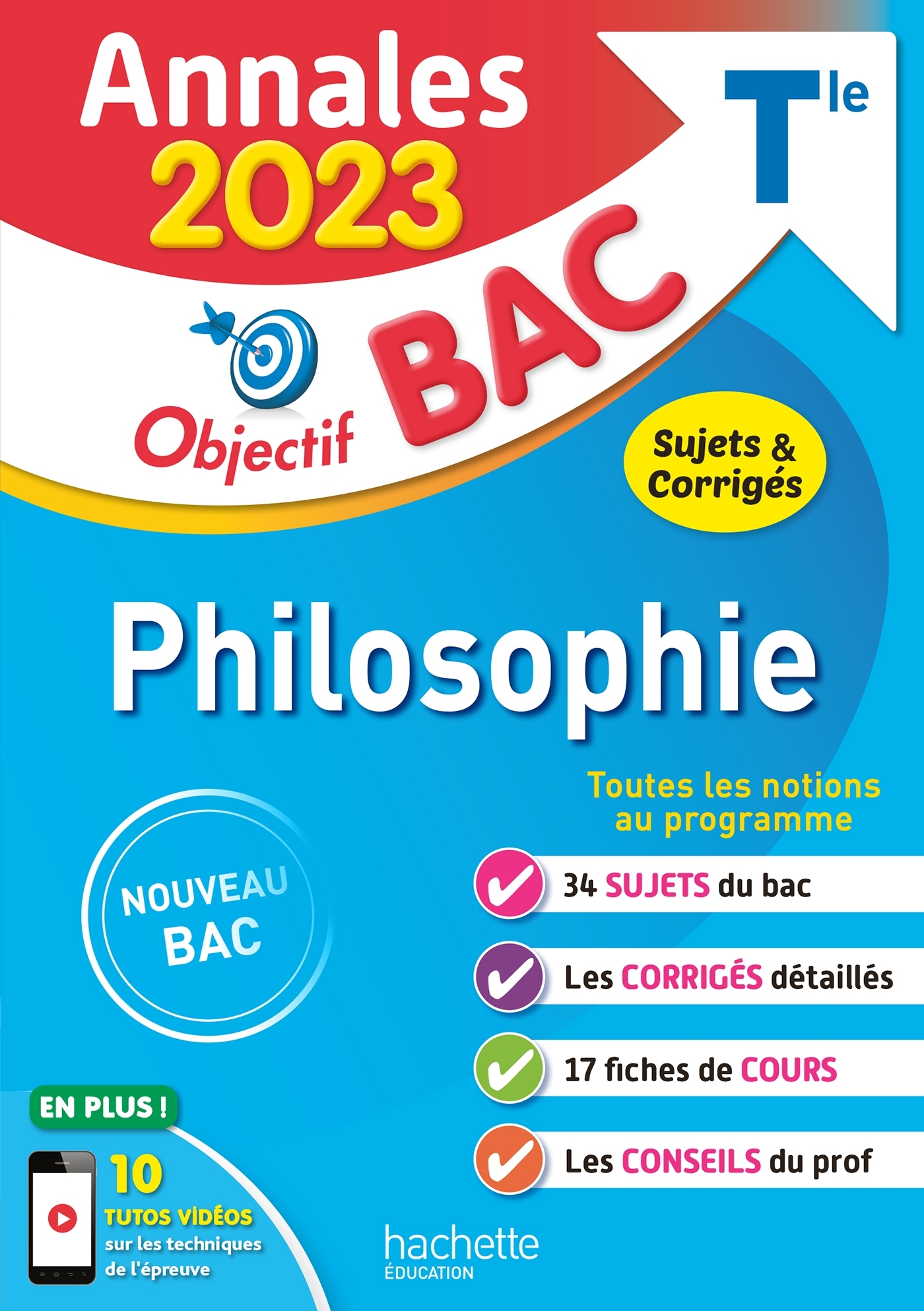 Annales Objectif BAC 2023 - Philosophie - Durand Yohann, Nieuviarts Nathalie - HACHETTE EDUC