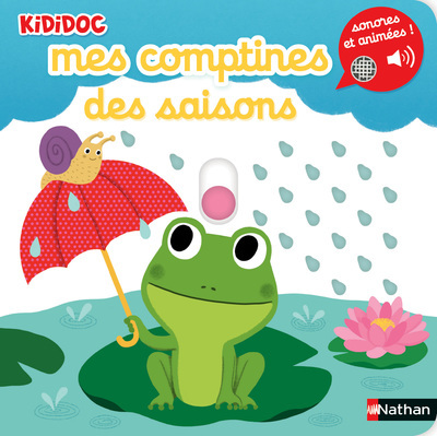Mes comptines des saisons - Choux Nathalie, Raoux Morgane - NATHAN