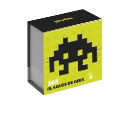 Mini calendrier - 365 blagues de geek -   - PLAY BAC