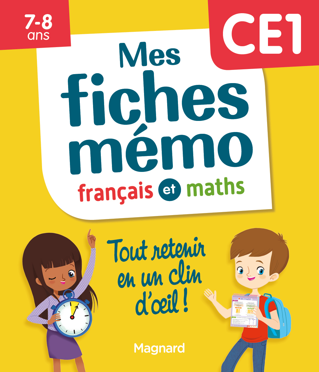 Mes fiches mémo Français et Maths CE1 - Céard Morgane - MAGNARD