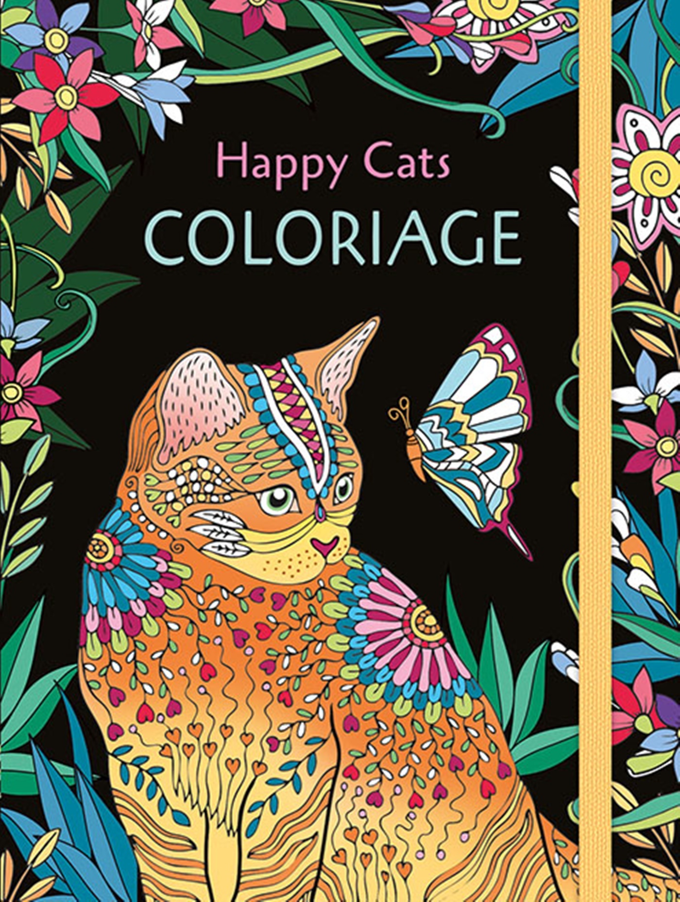 Happy Cats coloriage - THEISSEN, PETRA PETRA - CHANTECLER