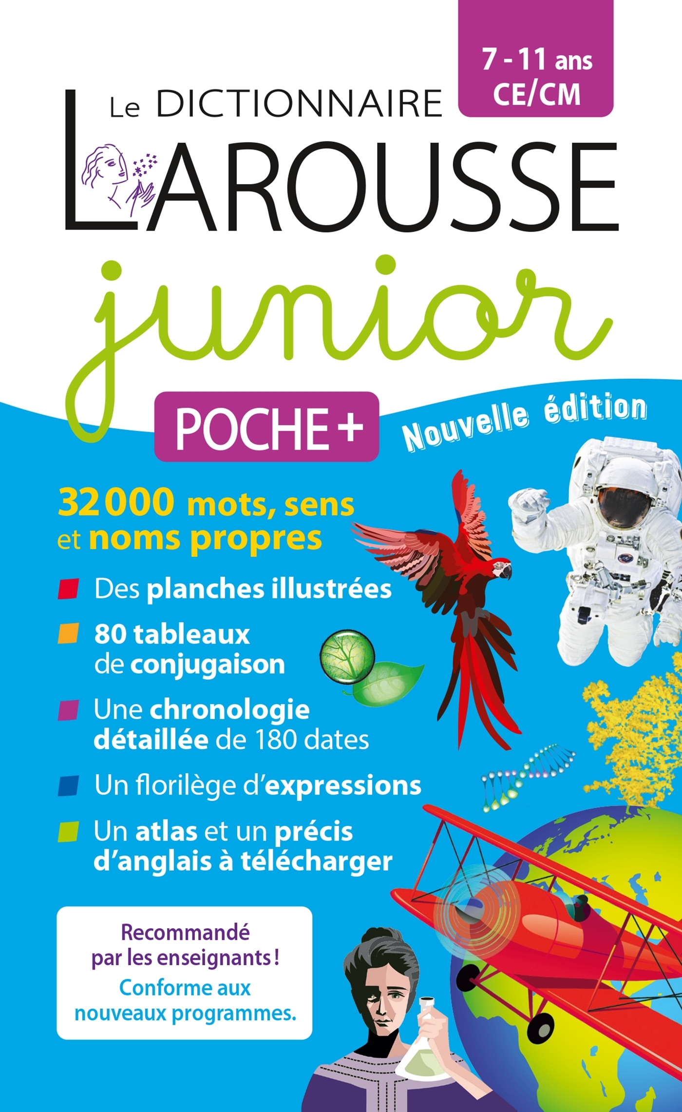 Le dictionnaire Larousse Junior poche Plus - 7/11 ans - CE/CM - Collectif  - LAROUSSE