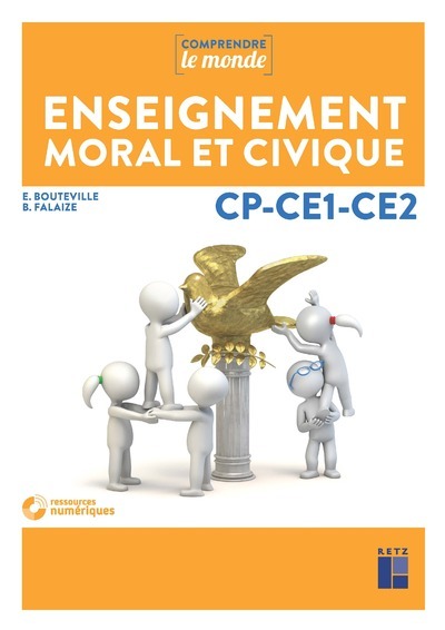 Enseignement moral et civique cycle 2 (CP-CE1-CE2) + CD - Bouteville Elsa, Falaize Benoît - RETZ