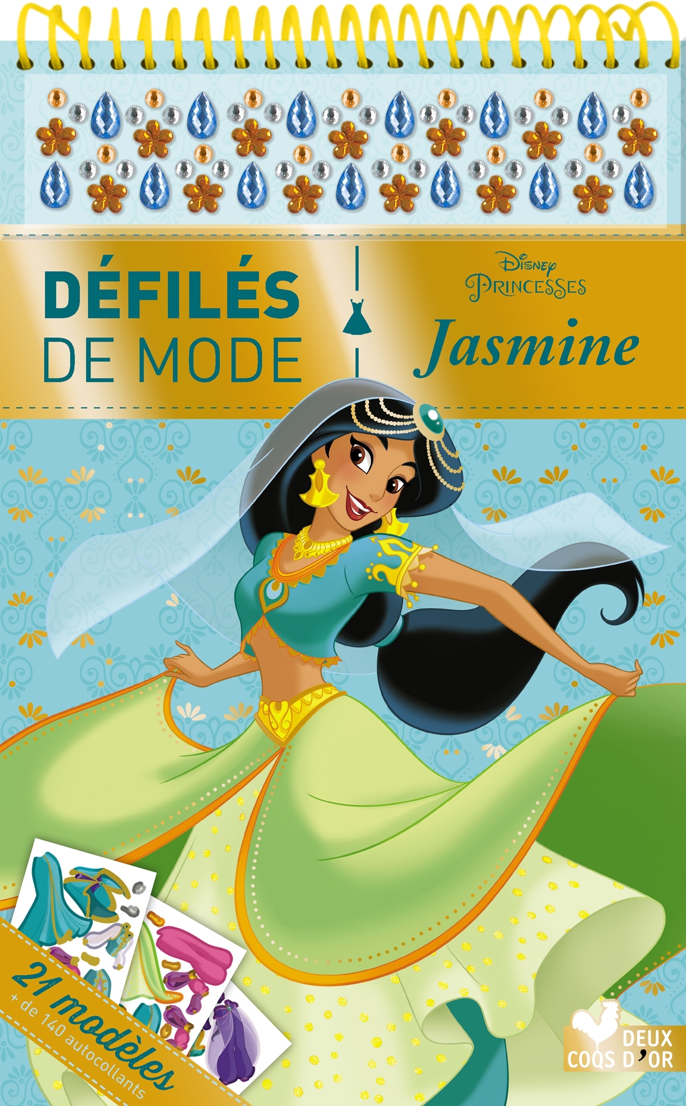 Jasmine - bloc à spirale -   - DEUX COQS D OR