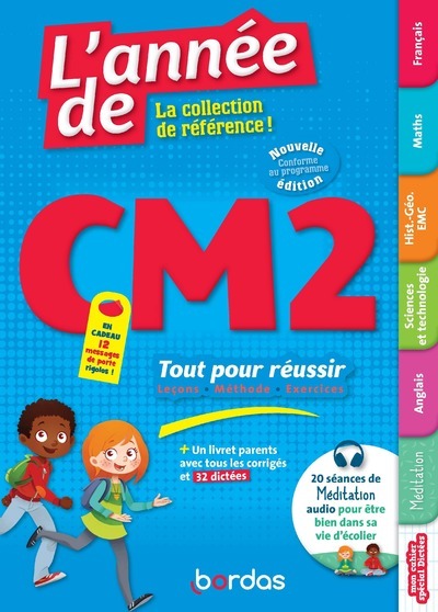 L'Année de CM2 Tout pour réussir - Collectif Collectif, Collectif  - BORDAS