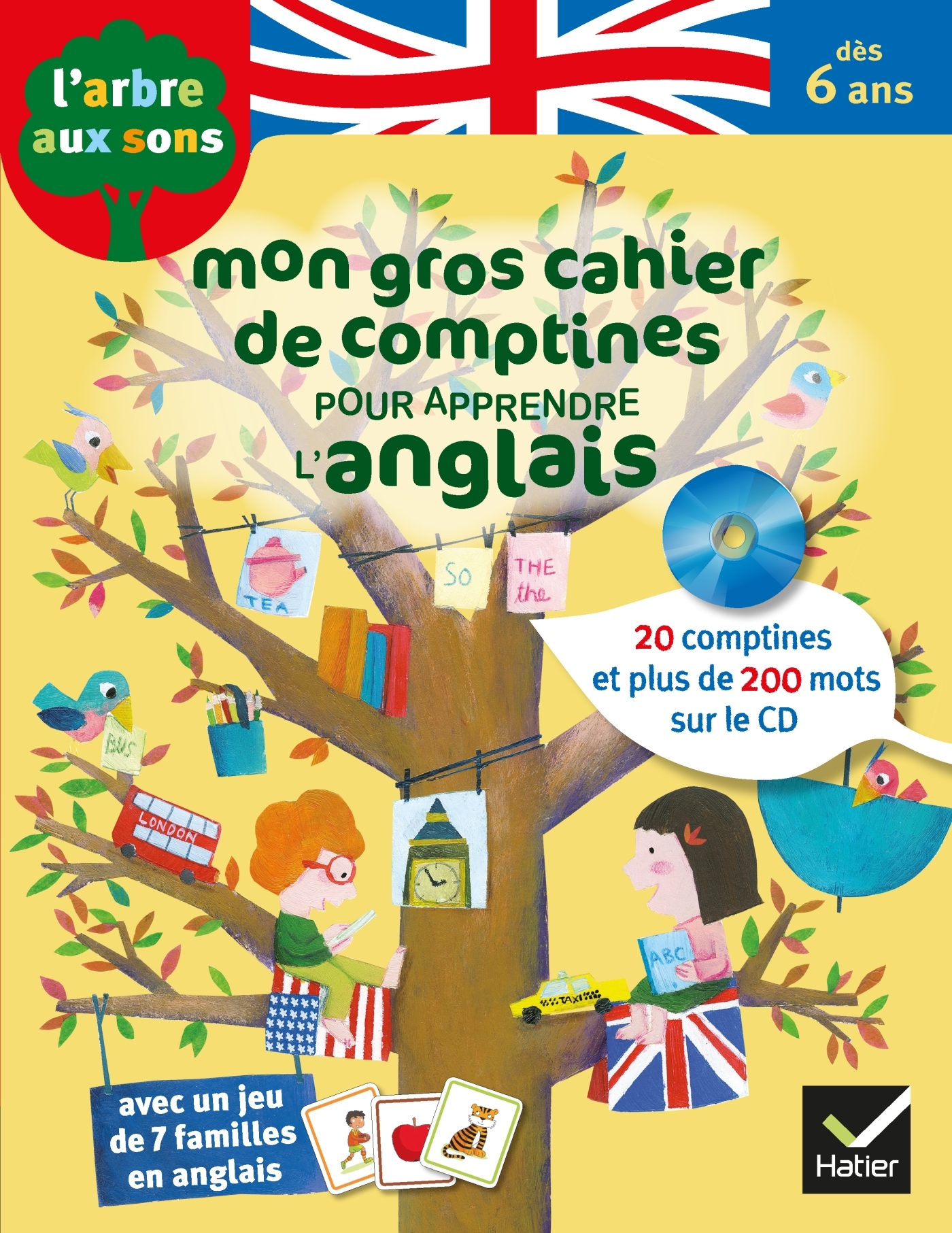 Mon gros cahier de comptines pour apprendre l'anglais - Loric Jeanette, Van Tilbeurgh Marie-Hélène - HATIER Mon gros cahier de comptines pour apprendre l'anglais - Loric Jeanette, Van Tilbeurgh Marie-Hélène - HATIER