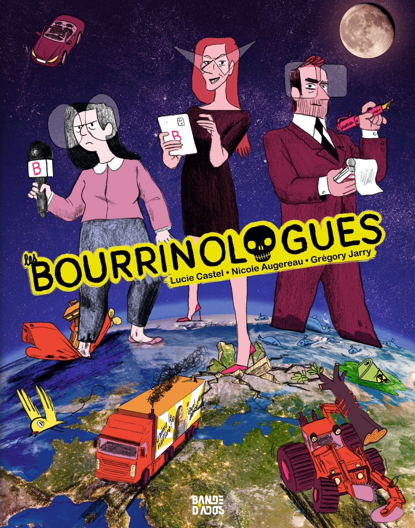 Les Bourrinologues - JARRY Grégory, AUGEREAU Nicole, Castel Lucie - MILAN