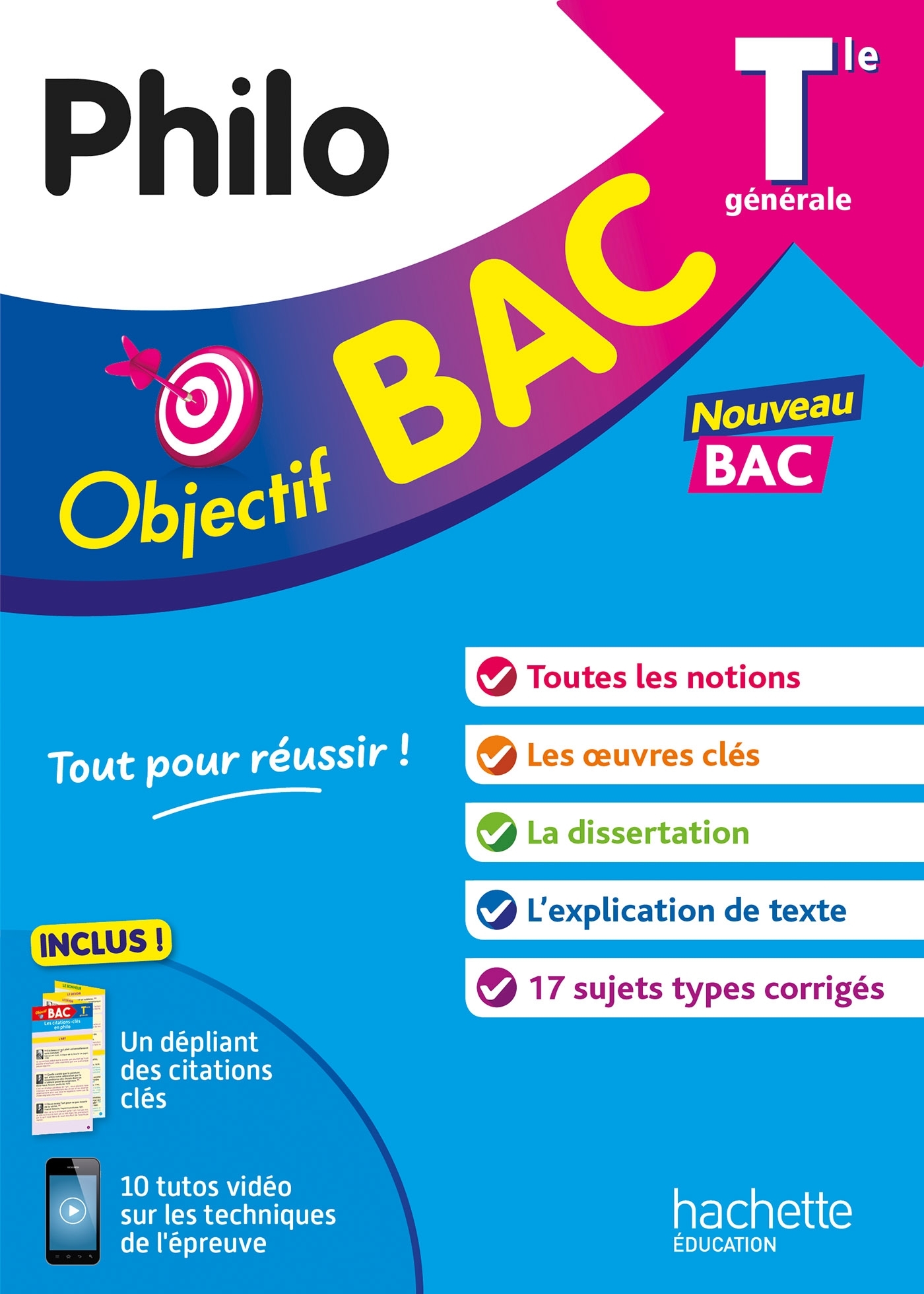 Objectif BAC Tle spécialité Philosophie BAC 2025 - Chamama Florianne, Campos Pierre, Poirier Anne-Gaëlle - HACHETTE EDUC