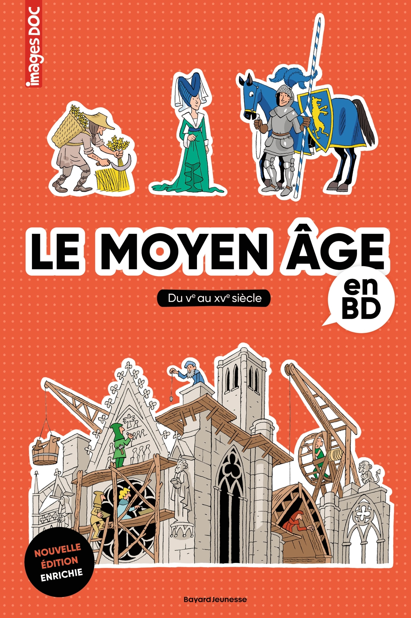 Le Moyen Âge en BD - Bouchié Pascale, Veillon Béatrice - BAYARD JEUNESSE