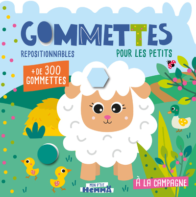 Mon P'tit Hemma - Gommettes pour les petits - A la campagne - + de 300 gommettes repositionnables - Carotte et compagnie Carotte et compagnie, Collectif Collectif, CAROTTE ET COMPAGNIE , Collectif  - HEMMA