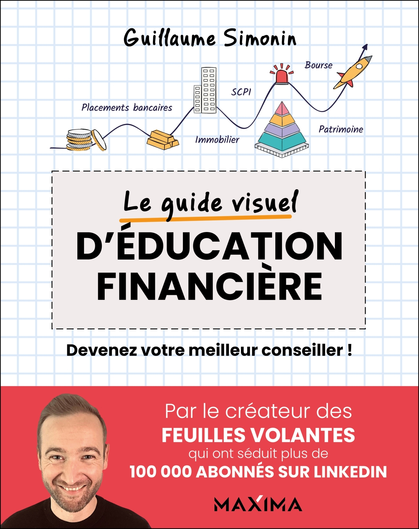 Le guide visuel d'éducation financière - Simonin Guillaume - MAXIMA L MESNIL