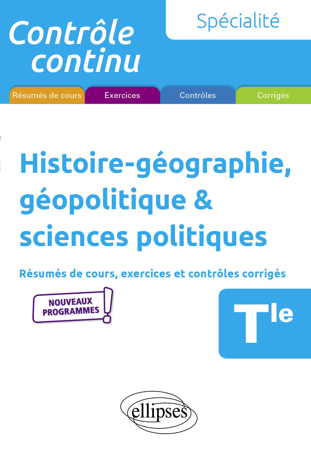 Spécialité Histoire-géographie, géopolitique & sciences politiques - Terminale - Nouveaux programmes - Martinez Gilles, Clavier Pascal - ELLIPSES