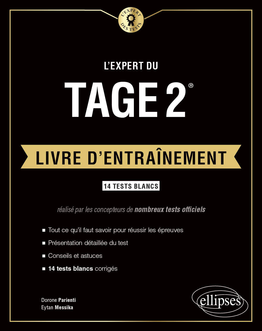 L'expert du Tage 2® - Livre d'entraînement - Messika Eytan, Parienti Dorone - ELLIPSES