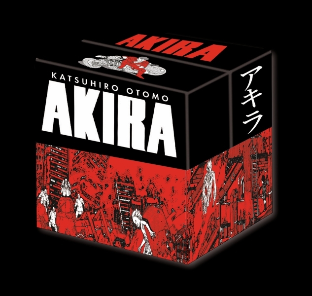 Akira (noir et blanc) -  Édition originale - Coffret - Otomo Katsuhiro - GLENAT