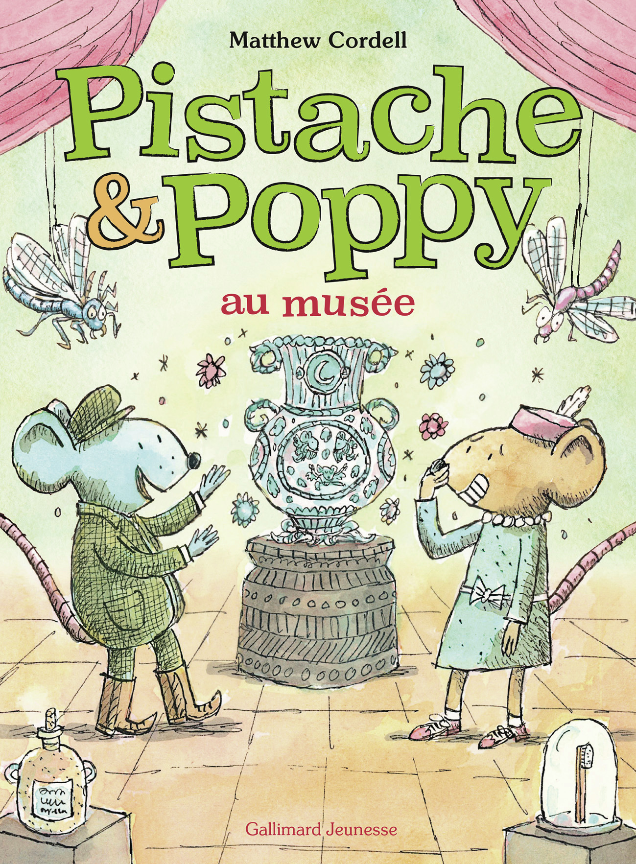 Pistache et Poppy au musée - MATTHEW CORDELL , Cordell Matthew, Rubio-Barreau Vanessa - GALLIMARD JEUNE