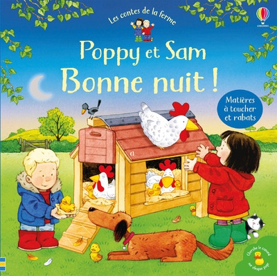 Poppy et Sam - Bonne nuit ! - Les contes de la ferme - Taplin Sam, Cartwright Stephen, Taylor-Kielty Simon, Rimmer Kate, Duran Véronique - USBORNE