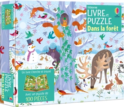 Dans la forêt - Coffrets Livre et puzzle - dès 5 ans - Robson Kirsteen, Lucas Gareth - USBORNE