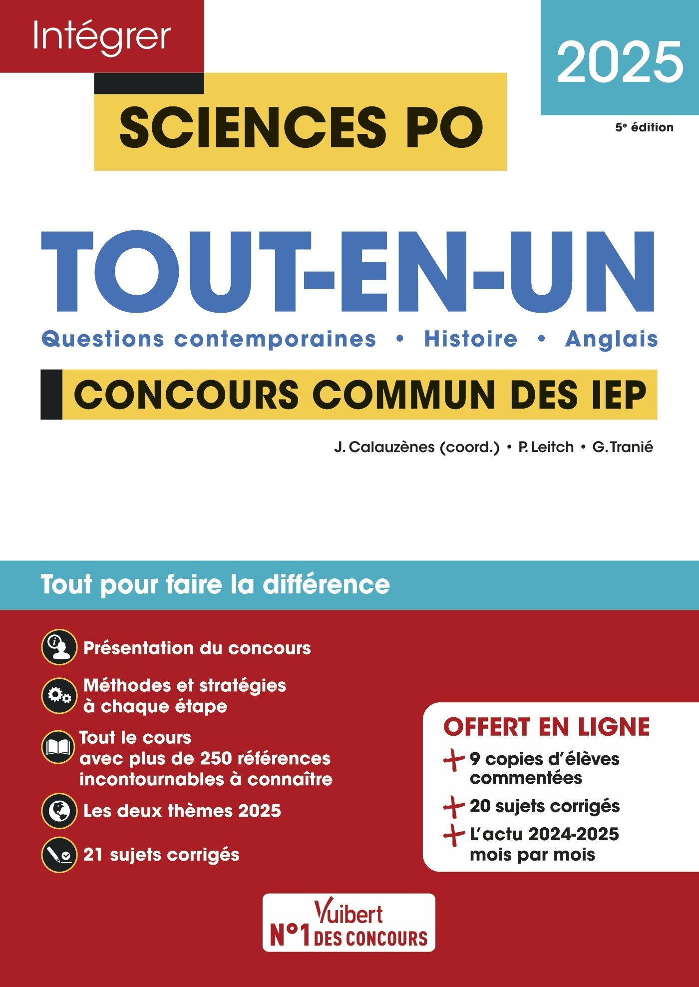 Sciences Po Concours commun des IEP 2025 Toutenun CONCOURS