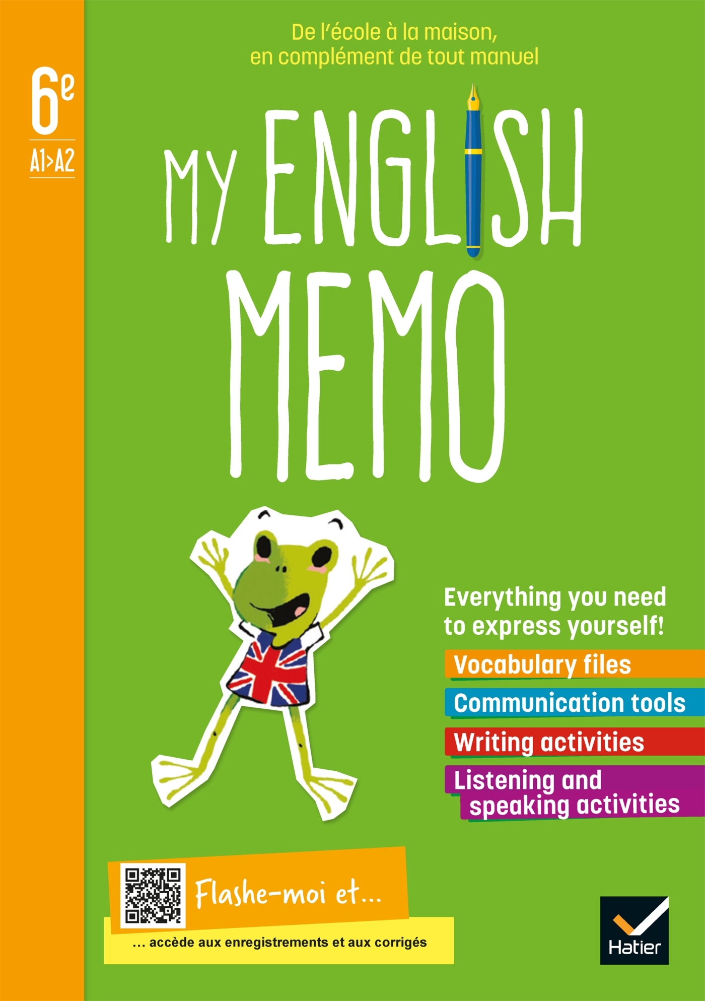 My English Memo - Anglais 6e- Éd. 2021 - Cahier élève - Ledru-Germain Evelyne - HATIER