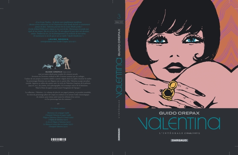 Valentina - Tome 3 - Crepax Guido Crepax Guido - CHAMPAKA BRUSS