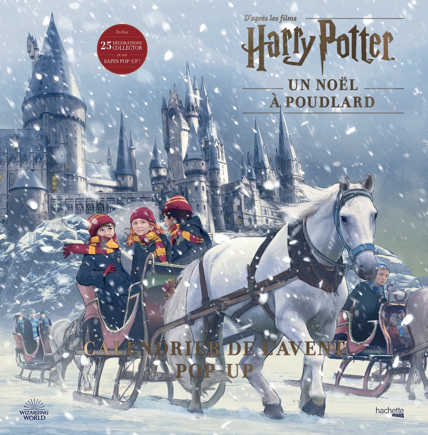 Calendrier de l'avent Pop-up Harry Potter -   - HACHETTE HEROES