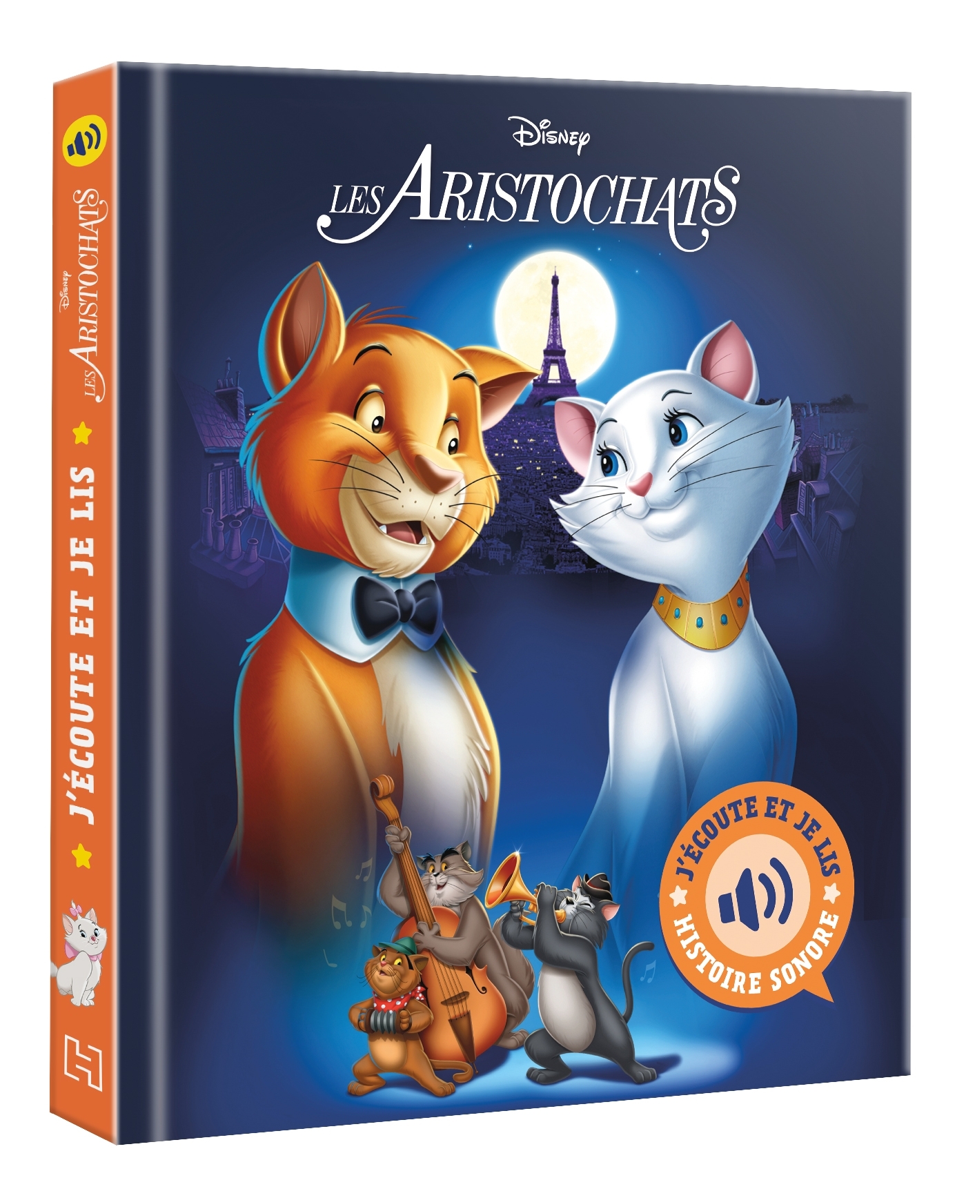 LES ARISTOCHATS - J'écoute et je lis (Livre sonore) - L'histoire du film - Disney - XXX - DISNEY HACHETTE