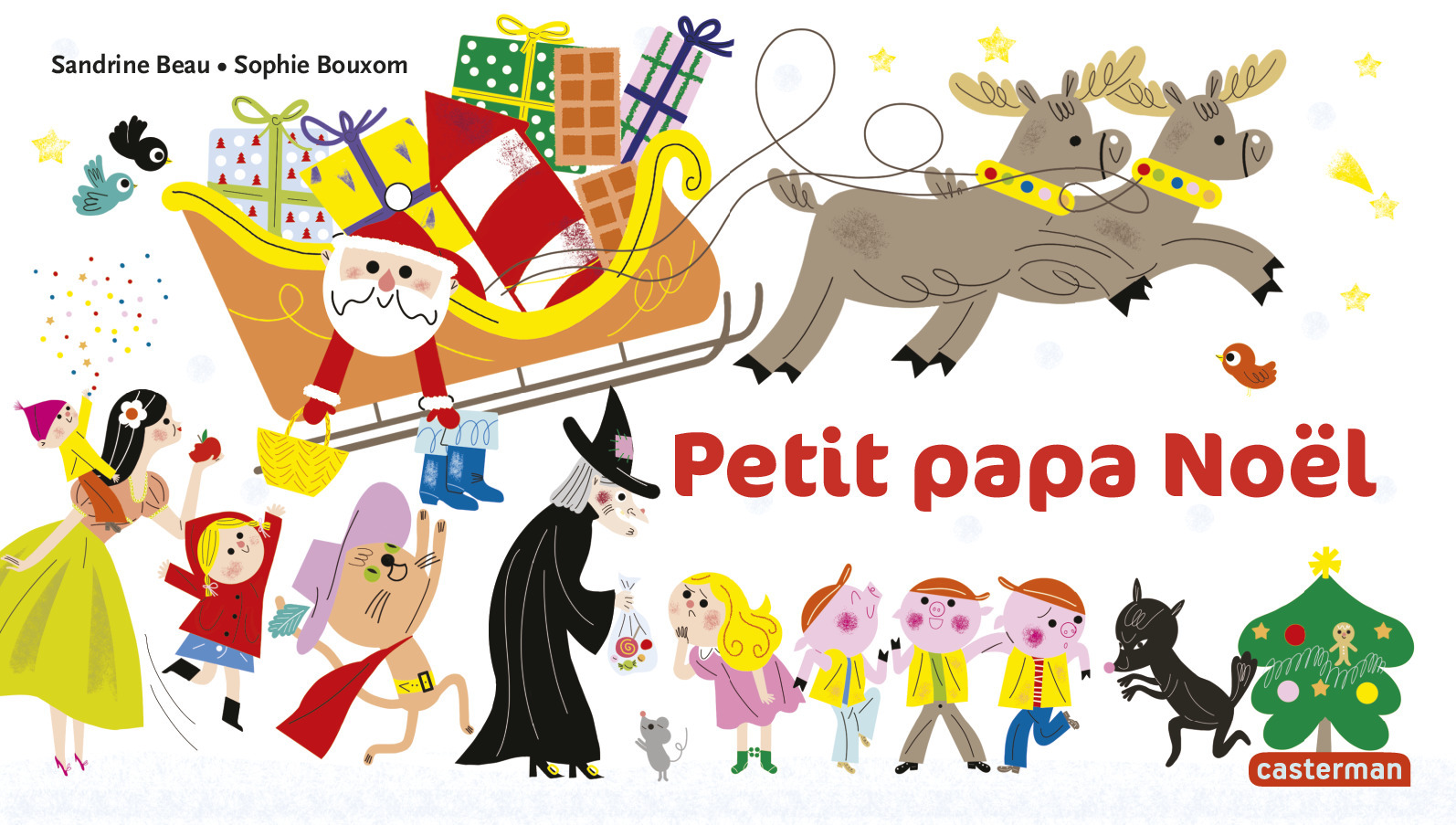 À la Queue Leu Leu - Petit papa Noël - Beau Sandrine, Bouxom Sophie - CASTERMAN