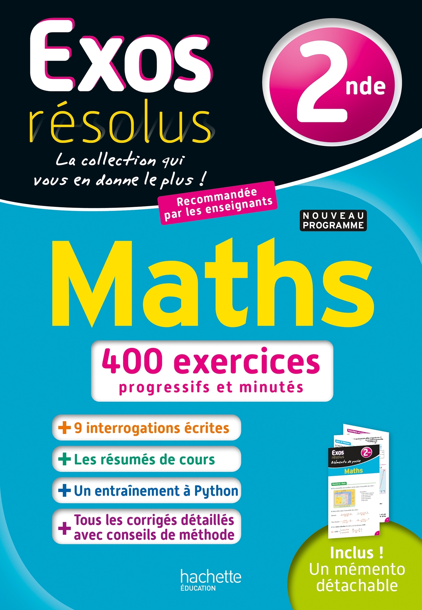 Exos Résolus - Maths 2nde - MISSET ROCHEROLLE Lydia, Belarbi Marie-Andrée, Bernigole Vincent, VERDIER Gwenola, Misset-Rocherolle Lydia - HACHETTE EDUC