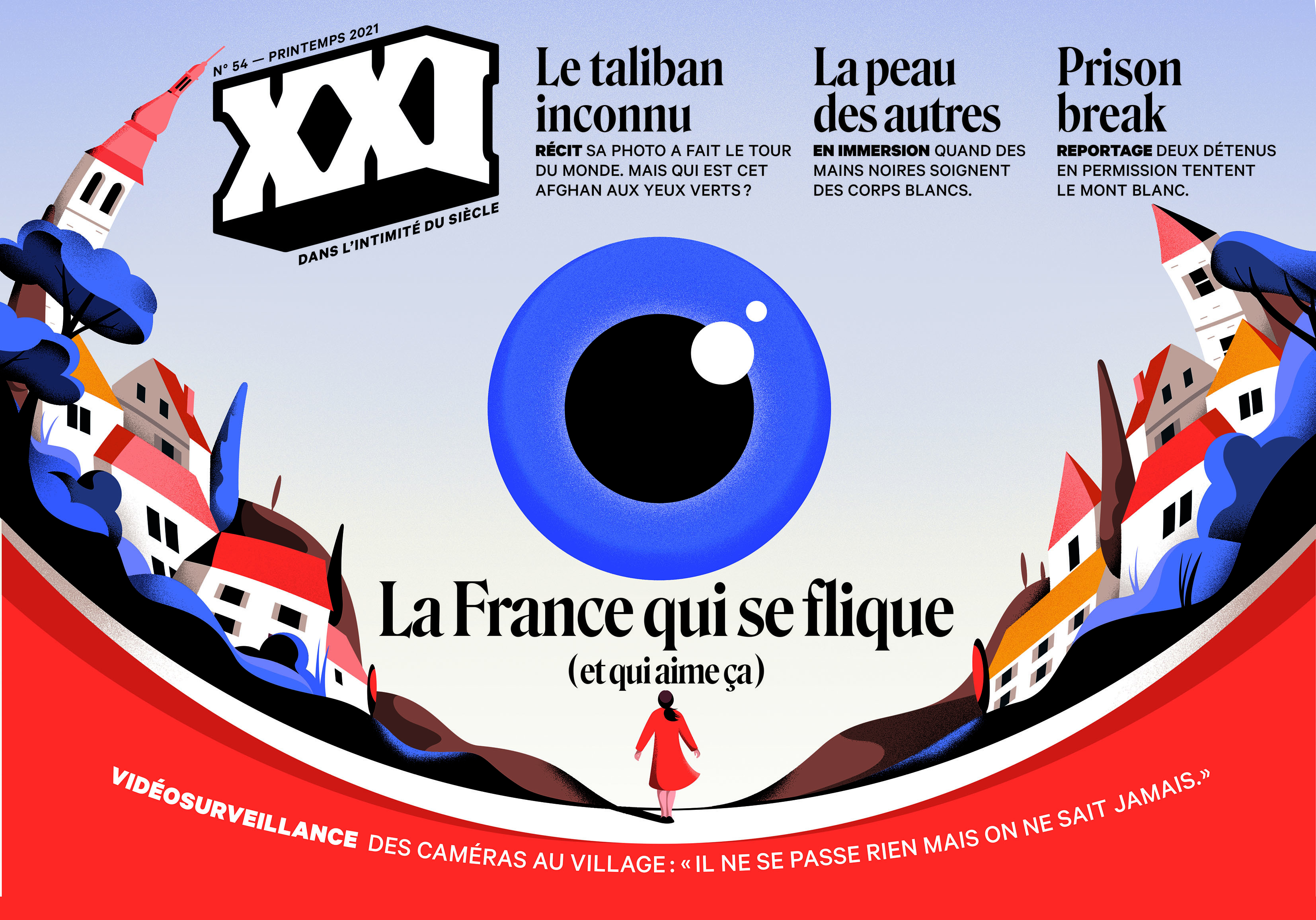 REVUE XXI N° 54 - La France qui se flique - Collectif  - XXI