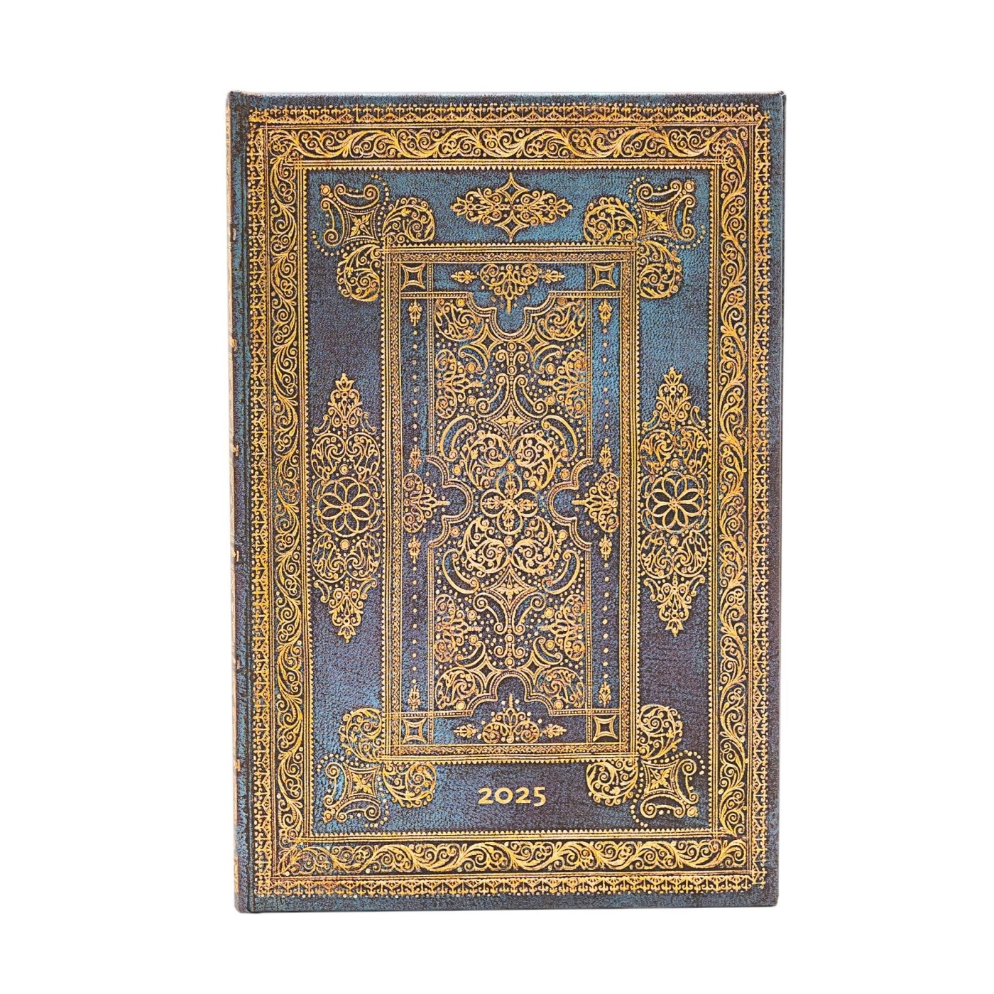 12-Mois 2025 Luxe Bleu Mini HOR -  - PAPERBLANKS