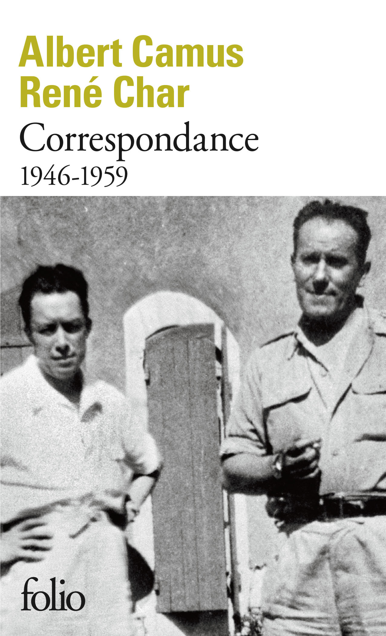 Correspondance - René Char, Albert Camus, Franck Planeille - FOLIO