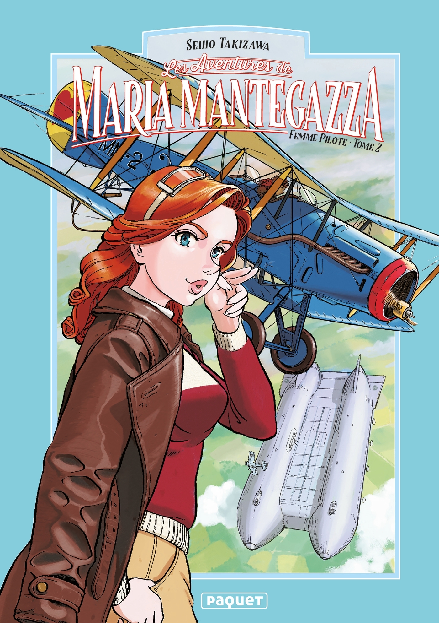 MARIA MANTEGAZZA, FEMME PILOTE - TOME 2 - Seiho Takizawa - PAQUET