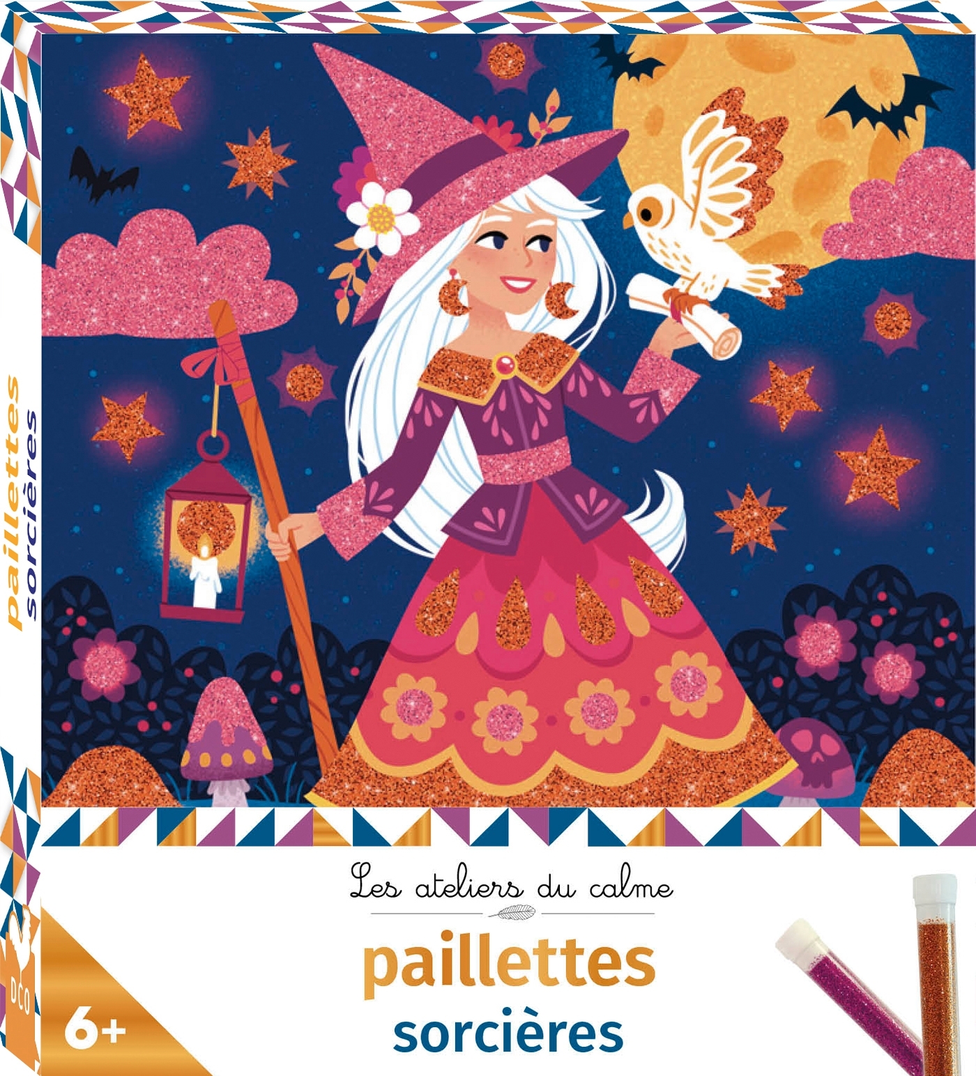 Paillettes sorcières - mini boîte avec accessoires - Léa Fabre - DEUX COQS D OR